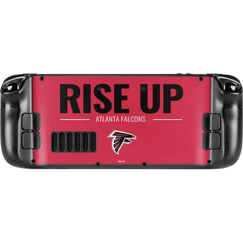 NFL Atlanta Falcons Team Motto Steam Deck Handheld Gaming Computer Skin