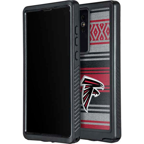 NFL Atlanta Falcons Trailblazer Galaxy S24 Ultra Waterproof Case