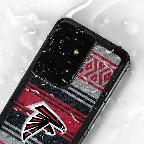 NFL Atlanta Falcons Trailblazer Galaxy S24 Ultra Waterproof Case
