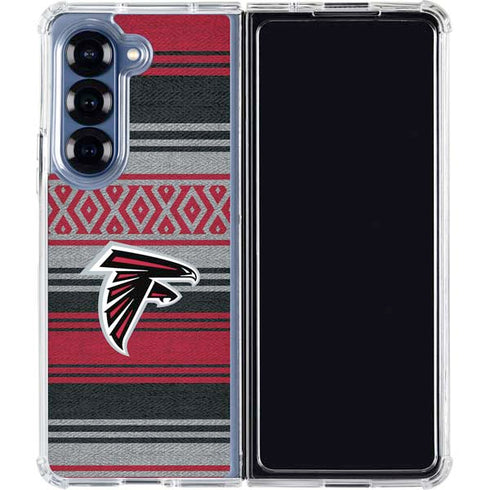 NFL Atlanta Falcons Trailblazer Galaxy Z Fold6 Clear Case