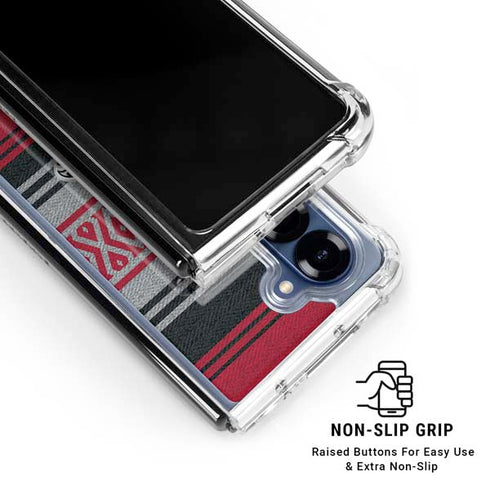 NFL Atlanta Falcons Trailblazer Galaxy Z Fold6 Clear Case