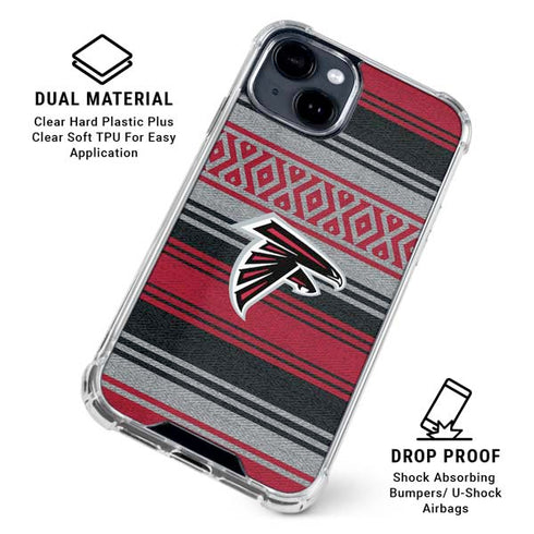 NFL Atlanta Falcons Trailblazer iPhone 15 Clear Case