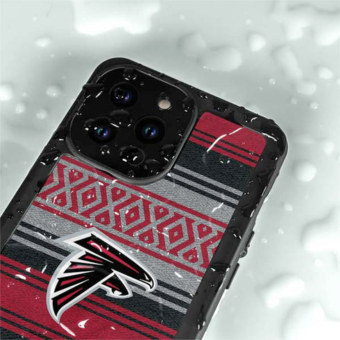 NFL Atlanta Falcons Trailblazer iPhone 15 Pro Waterproof Case
