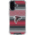 NFL Atlanta Falcons Trailblazer iPhone 16 Plus Clear Case