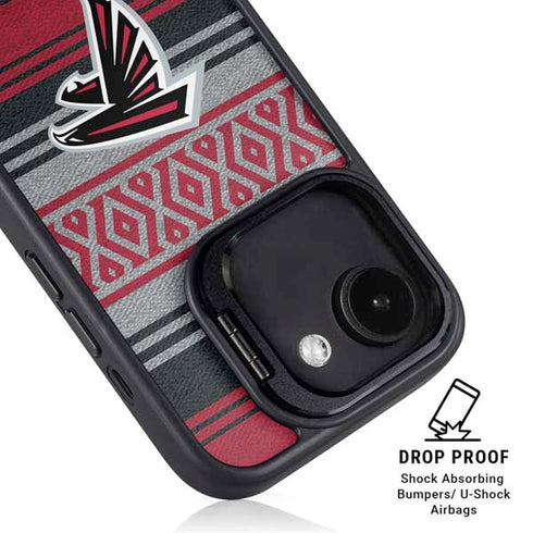 NFL Atlanta Falcons Trailblazer iPhone 16e Kickstand Case