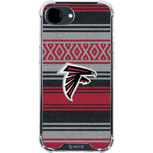 NFL Atlanta Falcons Trailblazer iPhone 16e Clear Case