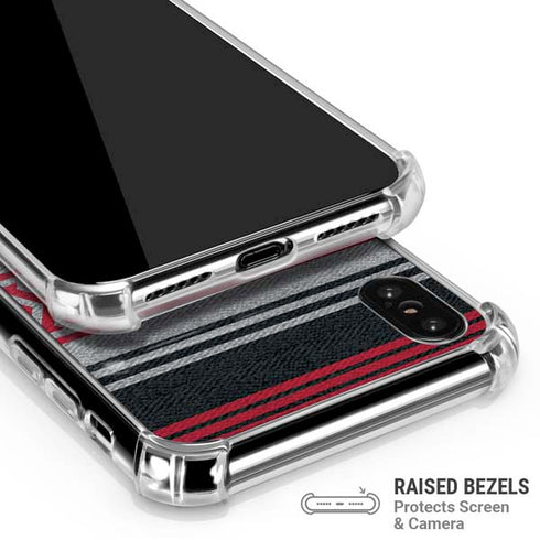 NFL Atlanta Falcons Trailblazer iPhone X/XS Clear Case
