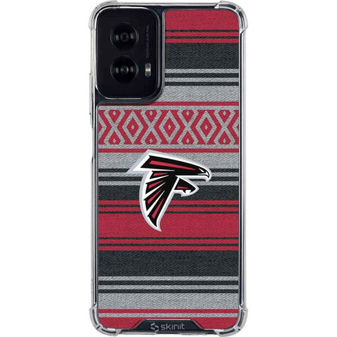 NFL Atlanta Falcons Trailblazer Moto G Power 5G (2024) Clear Case