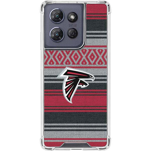 NFL Atlanta Falcons Trailblazer Moto G Power 5G (2025) Clear Case