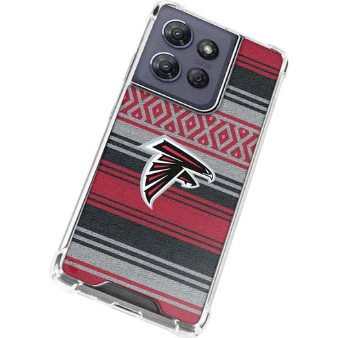 NFL Atlanta Falcons Trailblazer Moto G Power 5G (2025) Clear Case