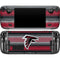 NFL Atlanta Falcons Trailblazer Steam Deck Handheld Gaming Computer OLED Skin
