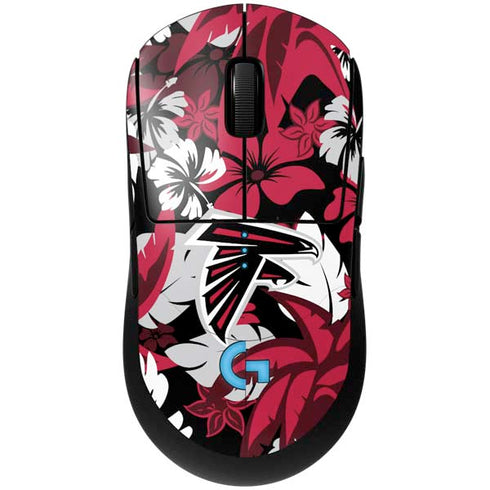 NFL Atlanta Falcons Tropical Print G Pro Wireless Gaming Mouse Skin