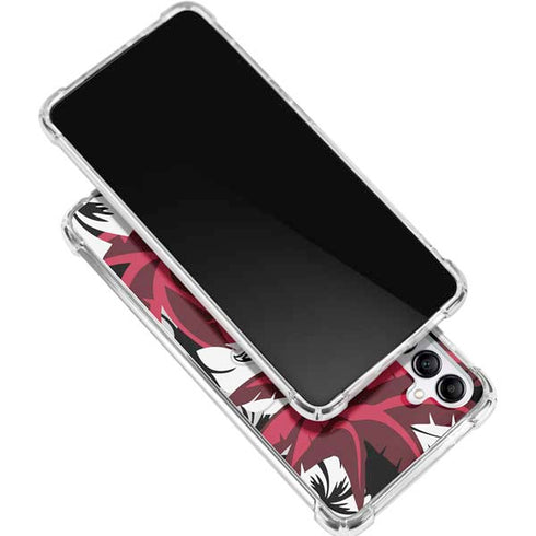 NFL Atlanta Falcons Tropical Print Gabb Phone 4 Clear Case