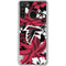 NFL Atlanta Falcons Tropical Print Galaxy A21 Clear Case