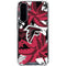 NFL Atlanta Falcons Tropical Print Galaxy A36 5G Clear Case