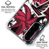 NFL Atlanta Falcons Tropical Print Galaxy A36 5G Clear Case