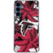 NFL Atlanta Falcons Tropical Print Galaxy A55 5G Clear Case