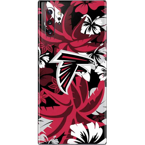 NFL Atlanta Falcons Tropical Print Galaxy Note 10 Plus Skin