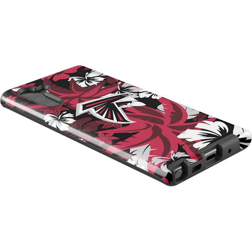 NFL Atlanta Falcons Tropical Print Galaxy Note 10 Pro Case