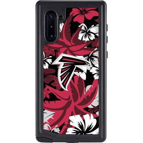 NFL Atlanta Falcons Tropical Print Galaxy Cases