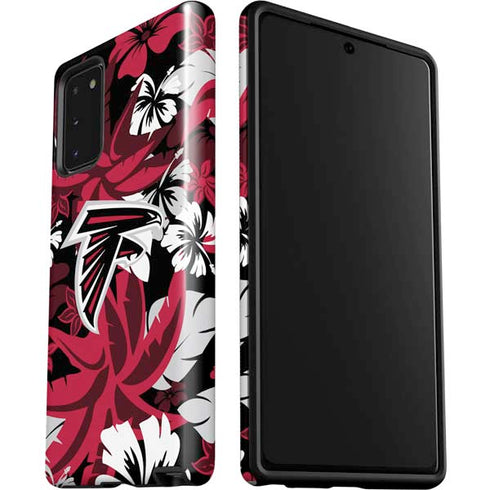 NFL Atlanta Falcons Tropical Print Galaxy Note20 5G Pro Case