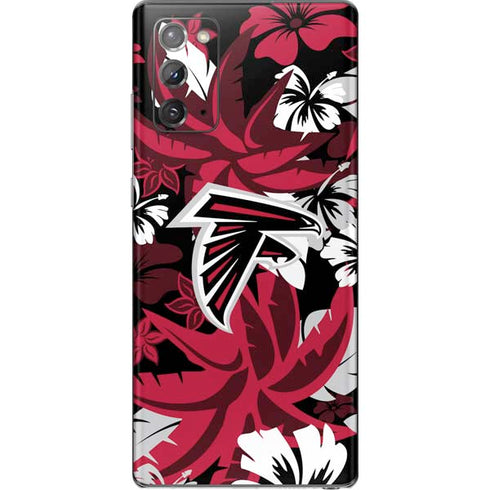 NFL Atlanta Falcons Tropical Print Galaxy Note20 5G Skin