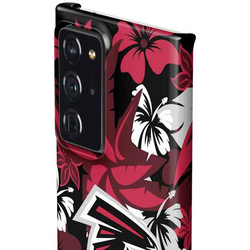 NFL Atlanta Falcons Tropical Print Galaxy Note20 Ultra 5G Lite Case