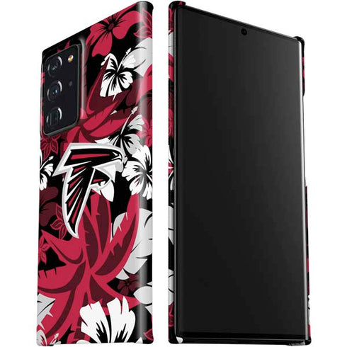 NFL Atlanta Falcons Tropical Print Galaxy Note20 Ultra 5G Lite Case