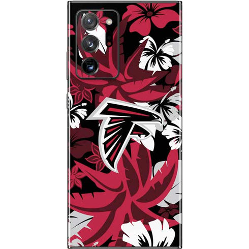 NFL Atlanta Falcons Tropical Print Galaxy Note20 Ultra 5G Skin