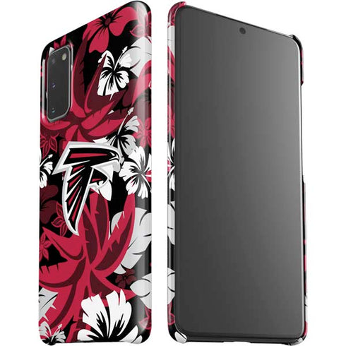 NFL Atlanta Falcons Tropical Print Galaxy S20 Lite Case