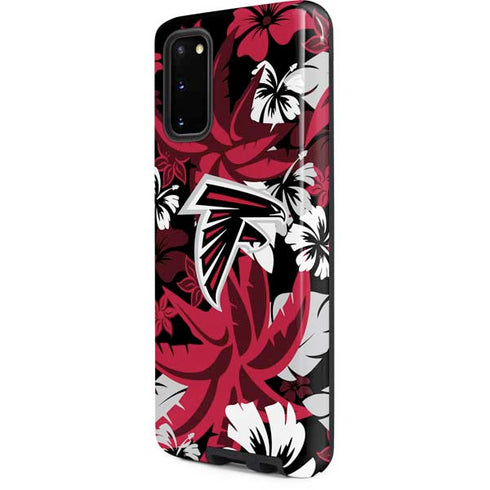 NFL Atlanta Falcons Tropical Print Galaxy S20 Pro Case