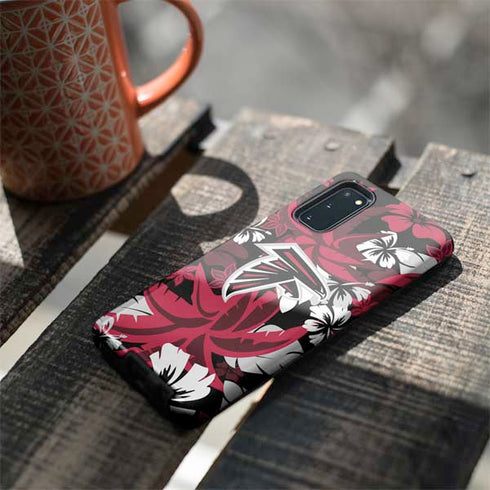 NFL Atlanta Falcons Tropical Print Galaxy S20 Pro Case