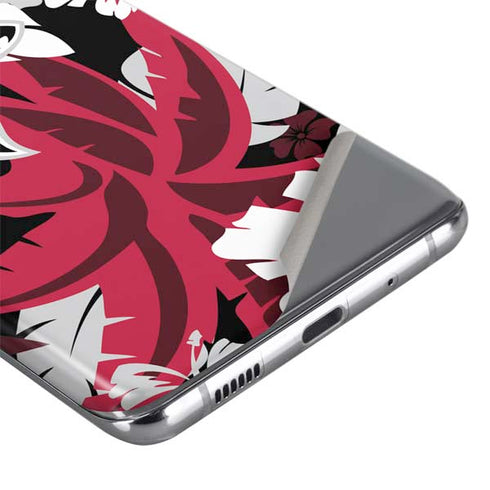 NFL Atlanta Falcons Tropical Print Galaxy S20 Skin