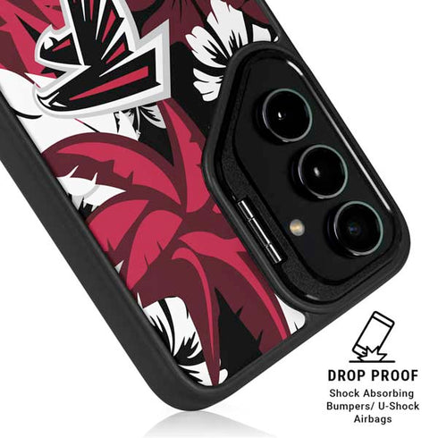 NFL Atlanta Falcons Tropical Print Galaxy S25 Kickstand Case