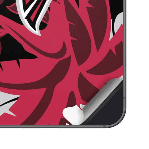 NFL Atlanta Falcons Tropical Print Galaxy S25 Plus Skin