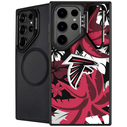 NFL Atlanta Falcons Tropical Print Galaxy Cases