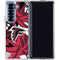 NFL Atlanta Falcons Tropical Print Galaxy Z Fold6 Clear Case