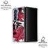 NFL Atlanta Falcons Tropical Print Galaxy Z Fold6 Clear Case