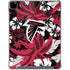 NFL Atlanta Falcons Tropical Print iPad Pro 12.9in (2020) Clear Case