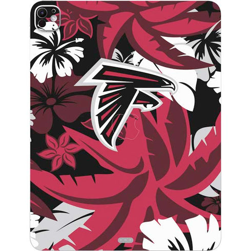 NFL Atlanta Falcons Tropical Print iPad Pro 13in M4 (2024) Skin