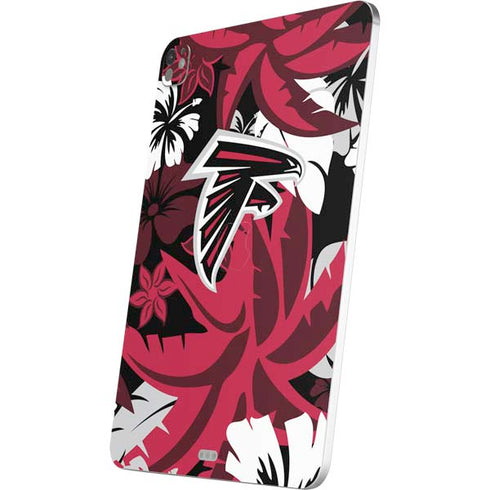 NFL Atlanta Falcons Tropical Print iPad Pro 13in M4 (2024) Skin