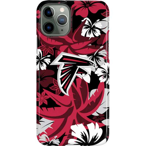 NFL Atlanta Falcons Tropical Print iPhone 11 Pro Lite Case