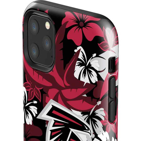 NFL Atlanta Falcons Tropical Print iPhone 11 Pro Max Impact Case