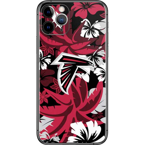 NFL Atlanta Falcons Tropical Print iPhone 11 Pro Skin