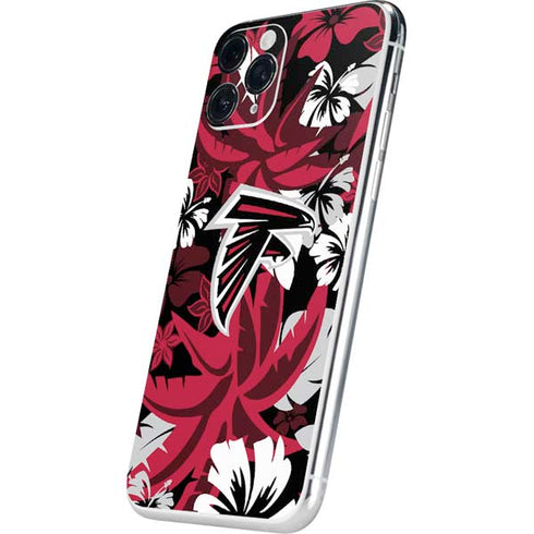 NFL Atlanta Falcons Tropical Print iPhone 11 Pro Skin