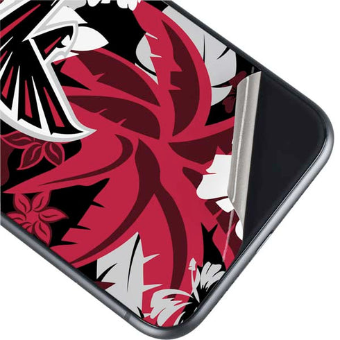 NFL Atlanta Falcons Tropical Print iPhone 11 Skin