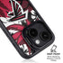 NFL Atlanta Falcons Tropical Print iPhone 14 Plus Kickstand Case