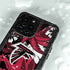 NFL Atlanta Falcons Tropical Print iPhone 15 Pro Waterproof Case
