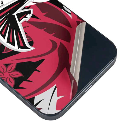 NFL Atlanta Falcons Tropical Print iPhone 15 Skin