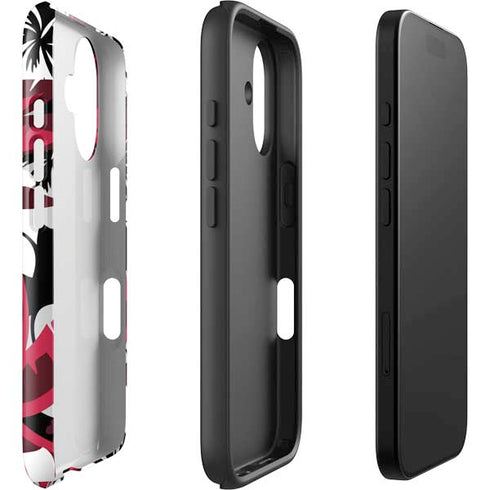 NFL Atlanta Falcons Tropical Print iPhone 16 Impact Case